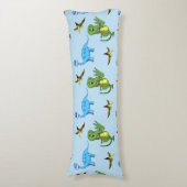 Dinosaurier Body Pillow Seitenschläferkissen (Vorderseite Vertikal)
