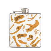 Dinosaurier Bones Flachmann (Vorderseite)