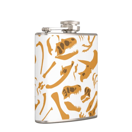 Dinosaurier Bones Flachmann (Rechts)