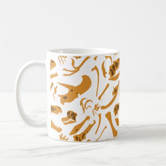Dinosaurier Bones Kaffeetasse (Links)