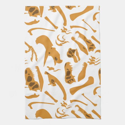 Dinosaurier Bones Küchentuch (Vertikal)