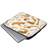 Dinosaurier Bones Laptopschutzhülle (Vorne Knopf)