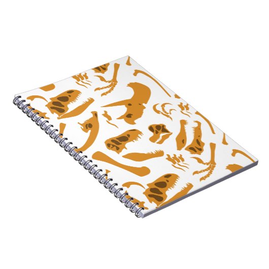 Dinosaurier Bones Notizblock (Rechte Seite)