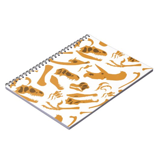 Dinosaurier Bones Notizblock (Linke Seite)