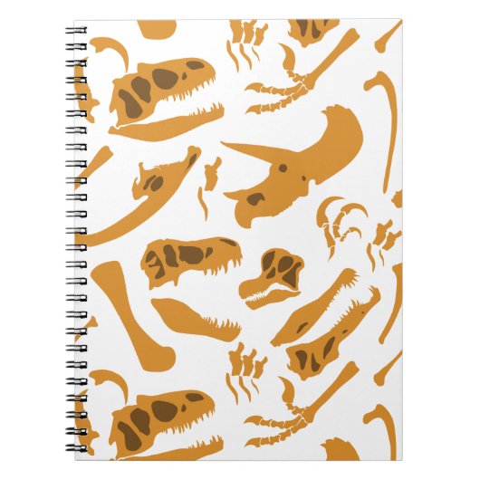 Dinosaurier Bones Notizblock (Vorderseite)