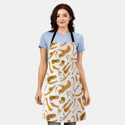 Dinosaurier Bones Schürze (Getragen)