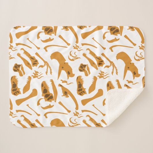 Dinosaurier Bones Sherpadecke (Vorderseite (Horizontal))