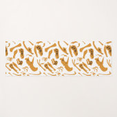 Dinosaurier Bones Yogamatte (Vorderseite (Horizontal))