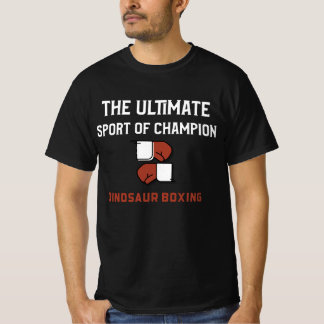 Dinosaurier Boxen, der ultimative Sport der Champi T-Shirt