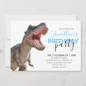 Dinosaurier Boy Ankündigung (Vorderseite)