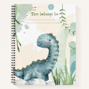 Dinosaurier Boy/Girl Notizblock