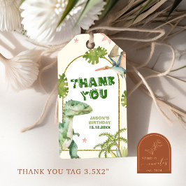 Dinosaurier Boys Geschenketiketten Geschenkanhänger