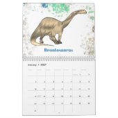Dinosaurier Boys personalisiert Kalender (Jan 2027)