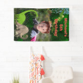 Dinosaurier Brachiosaurus Dschungelblätter Jungs F Banner (Insitu)