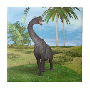 Dinosaurier Brachiosaurus Fliese