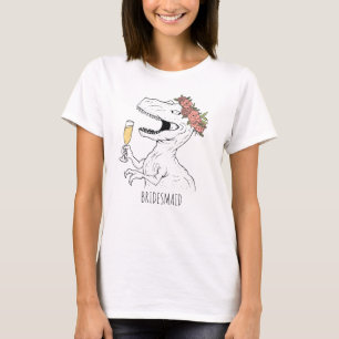 Dinosaurier Brautparty T-Shirt