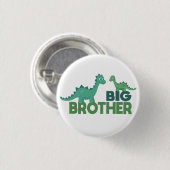 Dinosaurier-Brüder, Großbruderankündigung Button (Vorne & Hinten)