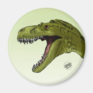 Dinosaurier BrüllensT-Rex durch Geraldo Borges Magnet