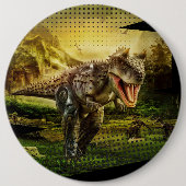 Dinosaurier Button (Vorderseite)