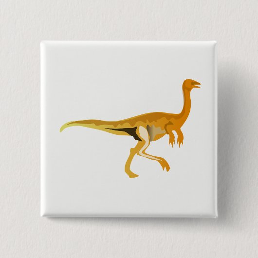 Dinosaurier Button (Vorderseite)