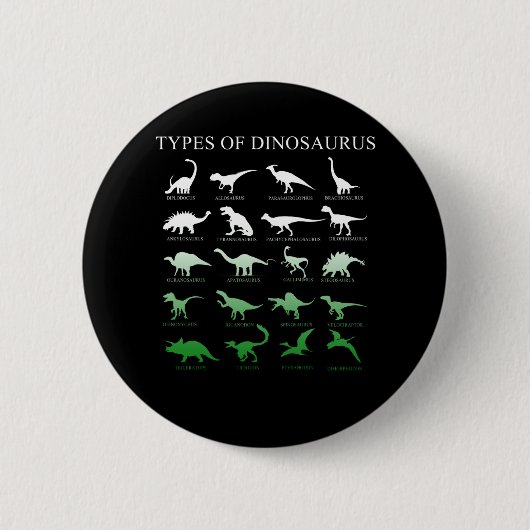Dinosaurier Button (Vorderseite)