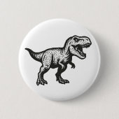 Dinosaurier Button (Vorderseite)