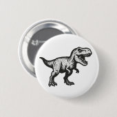 Dinosaurier Button (Vorne & Hinten)