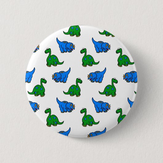 Dinosaurier Button (Vorderseite)