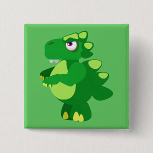 Dinosaurier Button