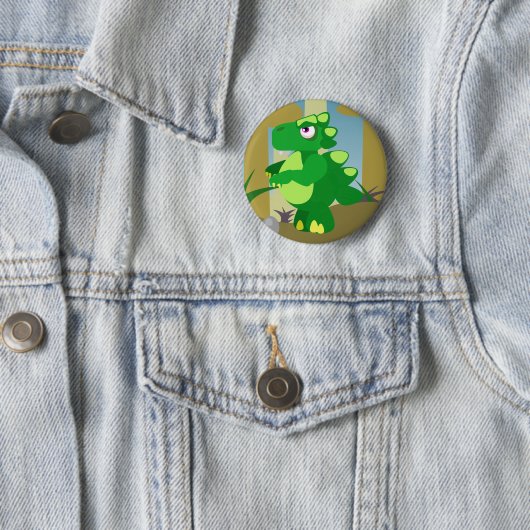 Dinosaurier Button (Beispiel)