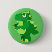Dinosaurier Button (Vorderseite)