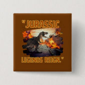 Dinosaurier Button (Vorderseite)