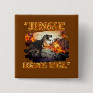 Dinosaurier Button