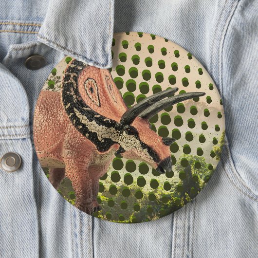 Dinosaurier Button (Beispiel)