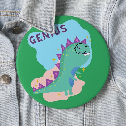 Dinosaurier Button (Beispiel)