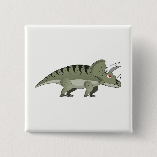 Dinosaurier Button (Vorderseite)