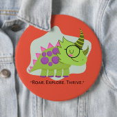 Dinosaurier Button (Beispiel)