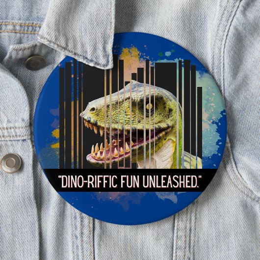 Dinosaurier Button (Beispiel)