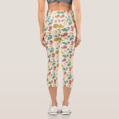 Dinosaurier Capri Leggings (Rückseite)