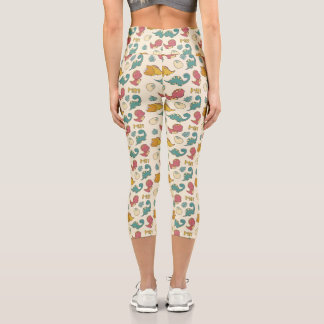 Dinosaurier Capri Leggings