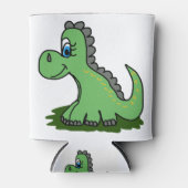 Dinosaurier-Cartoon Dosenkühler (Vorderseite)