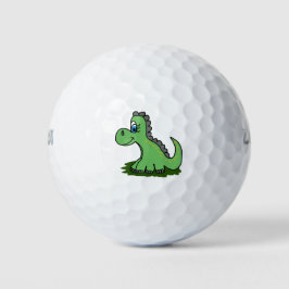 Dinosaurier-Cartoon Golfball
