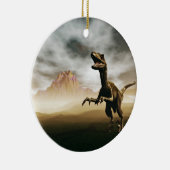 Dinosaurier-Cartoon Keramikornament (Rechts)