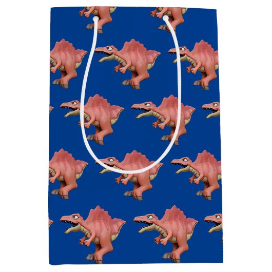 Dinosaurier Cartoon Spielzeug Spinosaurus Mittlere Geschenktüte (Vorderseite)