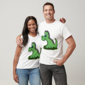 Dinosaurier-Cartoon T-Shirt (Unisex)