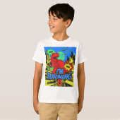 Dinosaurier Comic Book Boy Birthday T-Shirt (Vorne ganz)