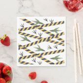 Dinosaurier Construction Party Napkins Serviette (Beispiel)