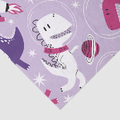 Dinosaurier, Cute Dinosaurier, Sterne, Raumschiff Seidenpapier (Ausschnitt)