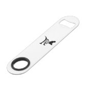 Dinosaurier Daddysaurus T-Rex Speed Flaschenöffner (Vorderseite Schrägansicht)