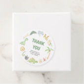 Dinosaurier danke Ihnen Baby Duwer Gender Neutral Geschenkanhänger (Beispiel)